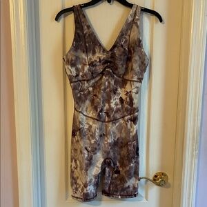 Gymshark Elevate All In One Spray Dyed Romper M